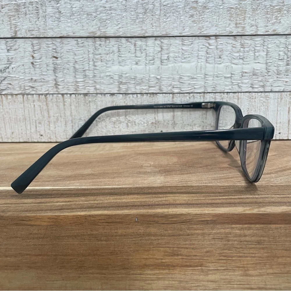WARBY PARKER Hayden M 175 Unisex Square Striped Pacific Blue FRAMES 52-16-145